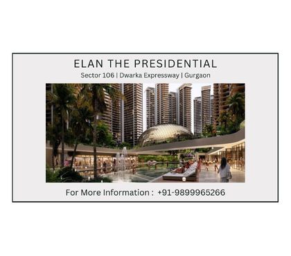 apartments for sale Gurgaon - Photos for Elan the presidential Sector 106 Gurgaon, Elan the president