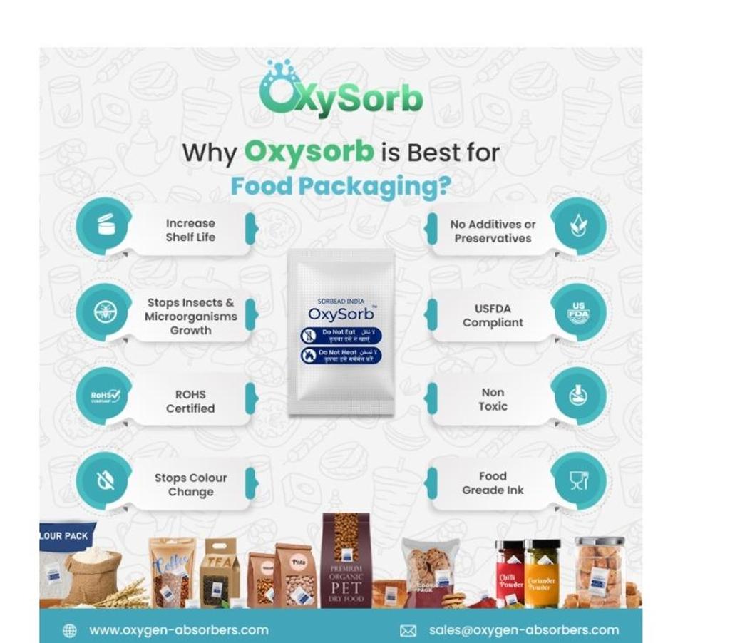 Food Grade Oxygen Absorber Packets 200CC Chennai