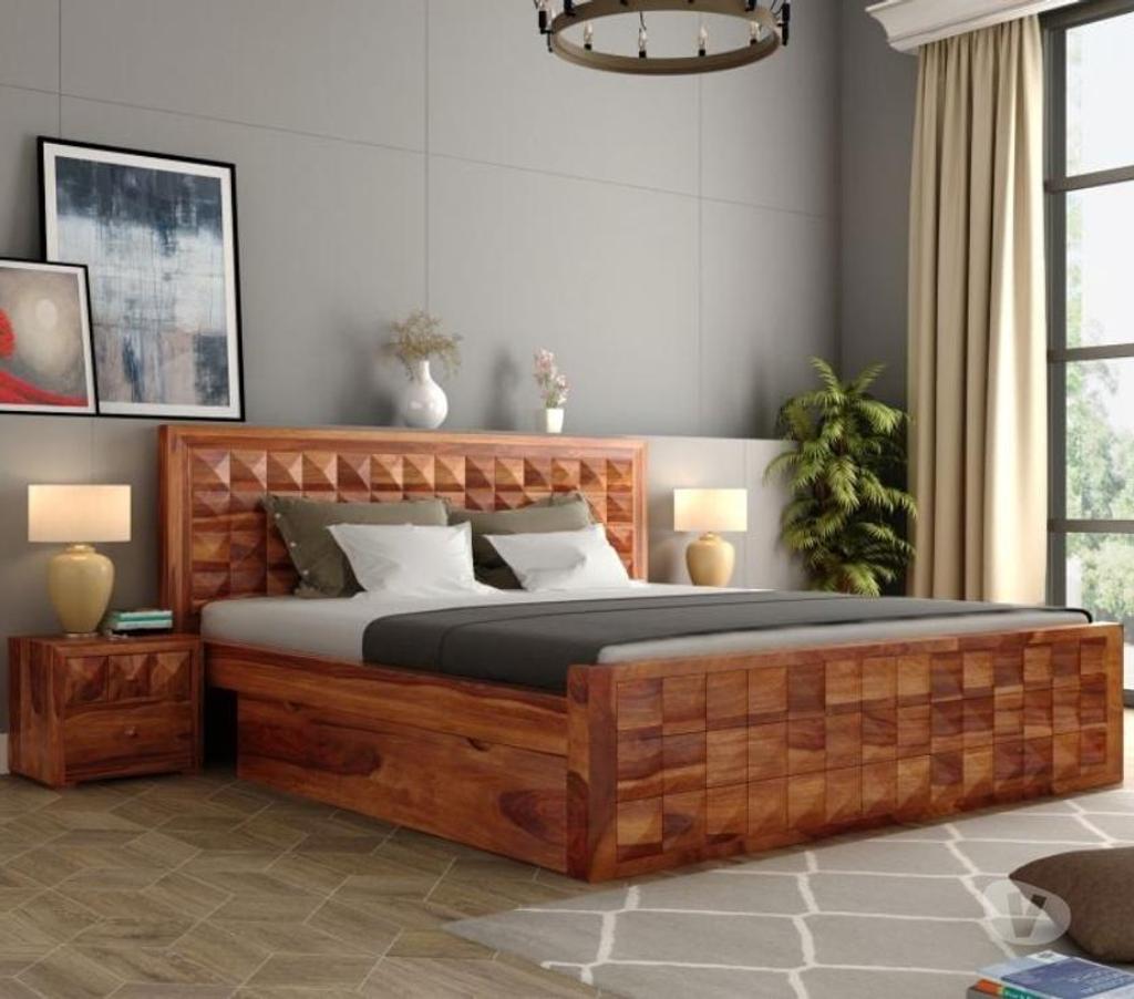 Classic Double Bed Designs from Wooden Street! Mumbai