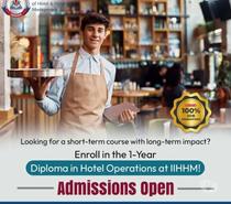 IIHHM| Hotel Management College