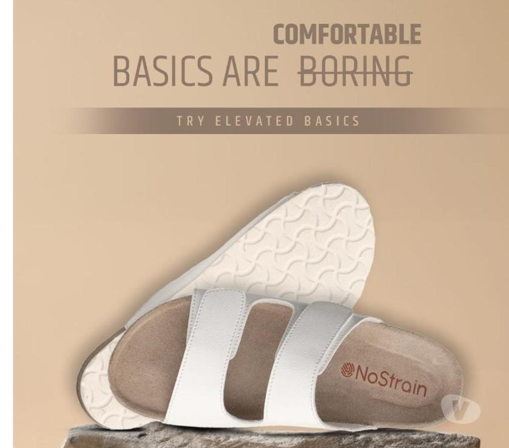 Buy & Sell Clothes Noida - Photos for Buy Stylish and Trendy White Slippers & Sandals at Low Price