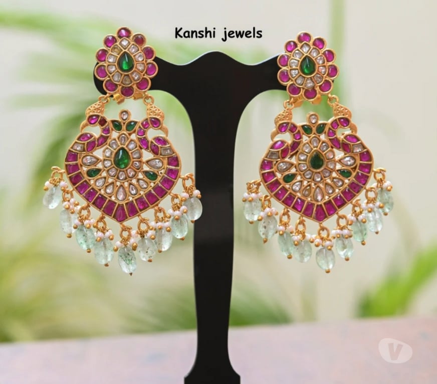 Fashion accessories Jaipur - Photos for Dulhan’s Choice: Jadau Kundan Chandbali from Kanshi Jewels