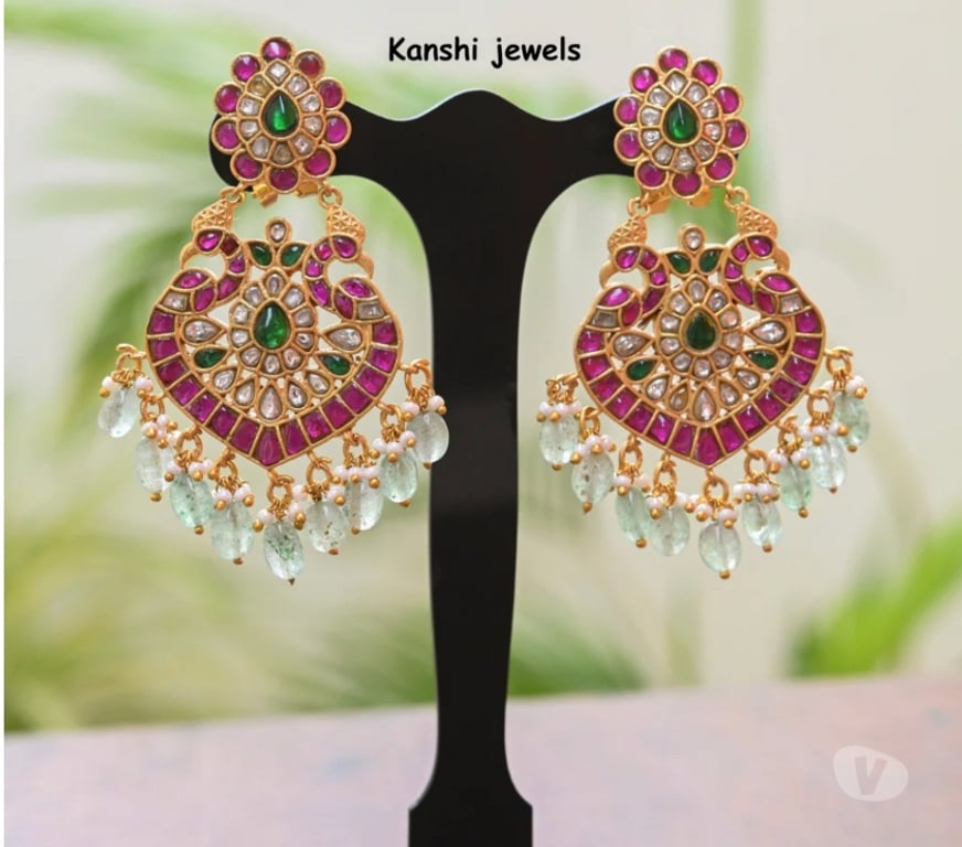 Fashion accessories Jaipur - Photos for Dulhan’s Choice: Jadau Kundan Chandbali from Kanshi Jewels
