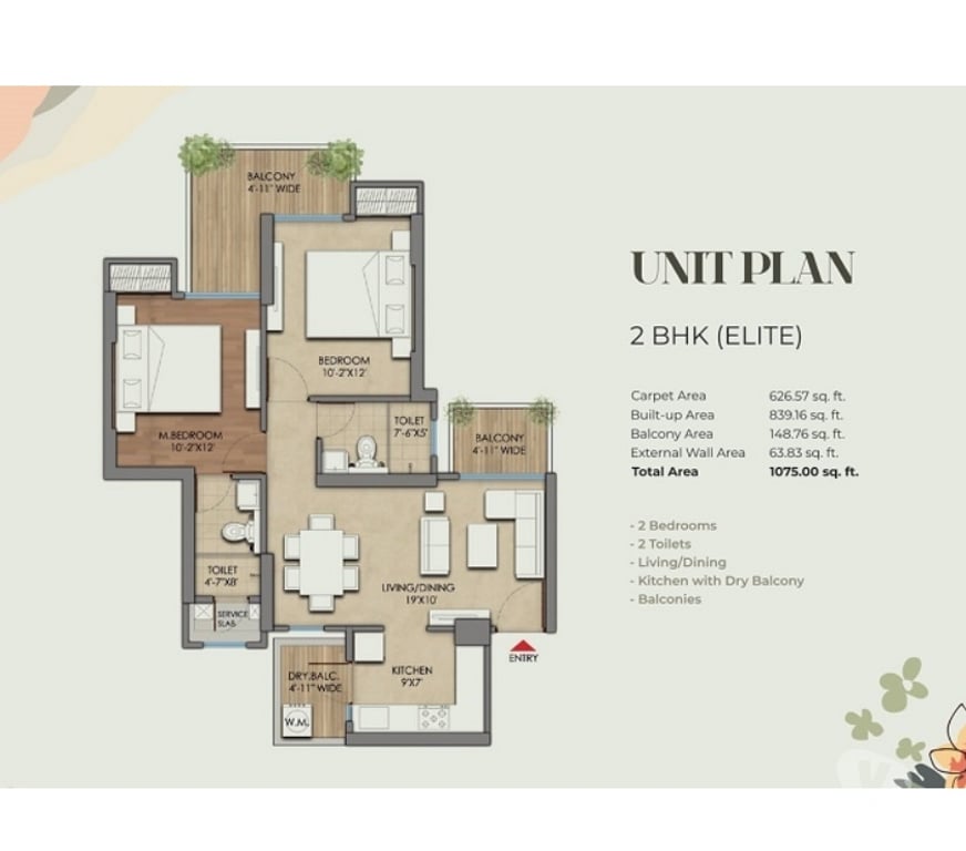 Houses & Flats for sale Ghaziabad - Photos for Prateek Grand Begonia | 3 BHK Apartments in Siddharth Vihar