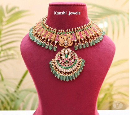 Buy & sell jewellery - Photos for Regal Radiance: Exquisite Jadau Kundan Haram by Kanshi Jewel
