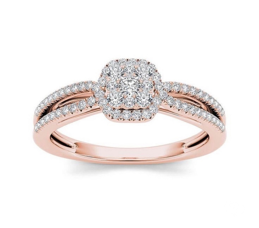 Fashion accessories Surat - Photos for 14k ROSY ROSE GOLD RING