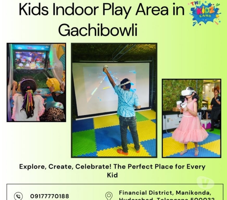 Other Services Hyderabad - Photos for Kids Indoor Play Area in Gachibowli | The Kidz Land