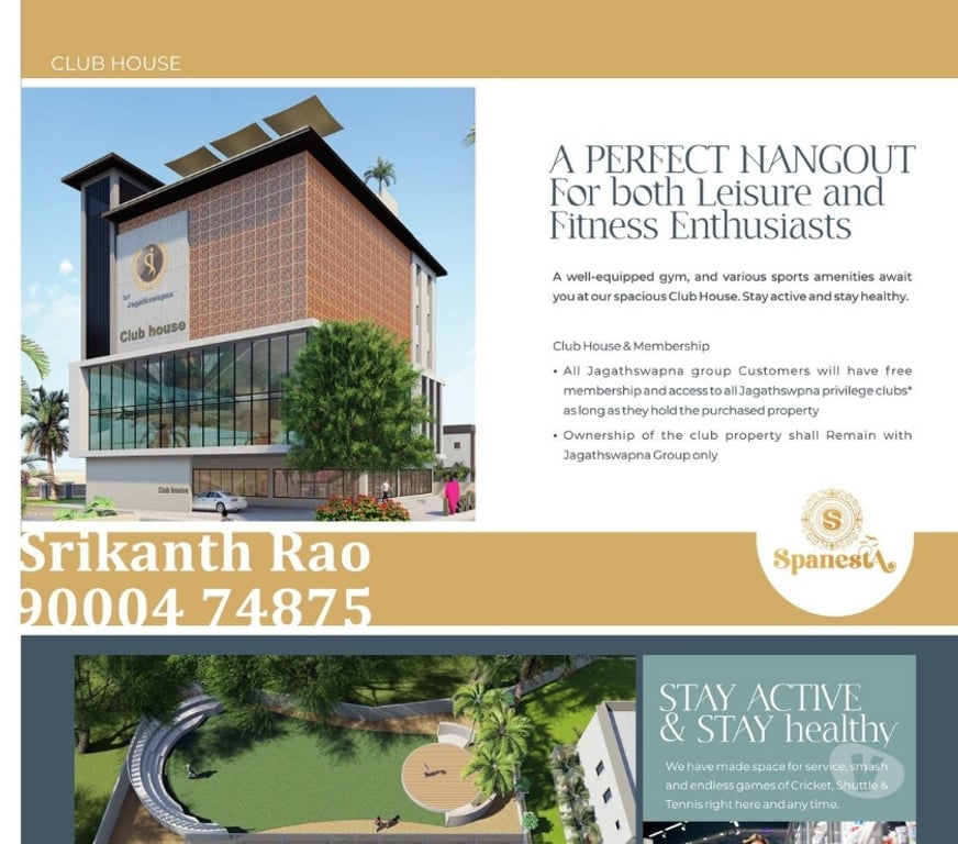 Houses & Flats for sale Hyderabad - Photos for Sri Jagathswapna Realtors Pvt.Ltd.