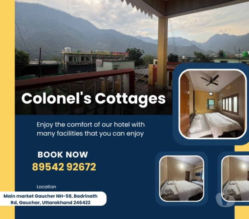 Vacation Rentals Dehradun - Photos for Book your stay at Colonel's Cottages