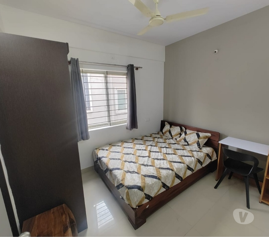 property for rent Bangalore - Photos for 1BHK Fully Furnished Flat for Rent in JCR Layout, Panathur