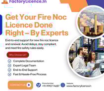 Get Fire NOC for Factory License in Haryana