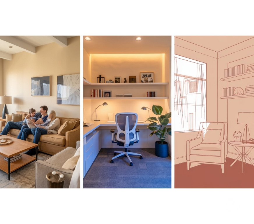 Renovation services Thane - Photos for Creative Interior Design to Elevate Your Living & Workspace