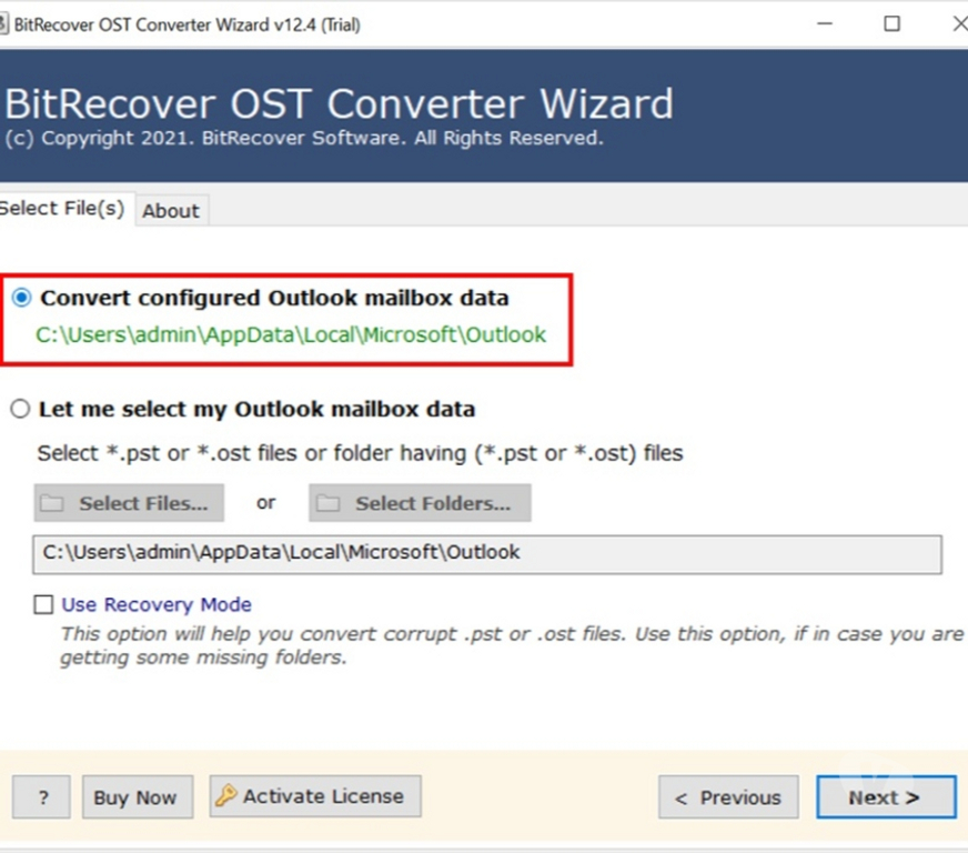 Web services New Delhi - Photos for BitRecover OST to PST Converter