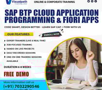 Join SAP BTP Cloud Application Programming Course Visualpath