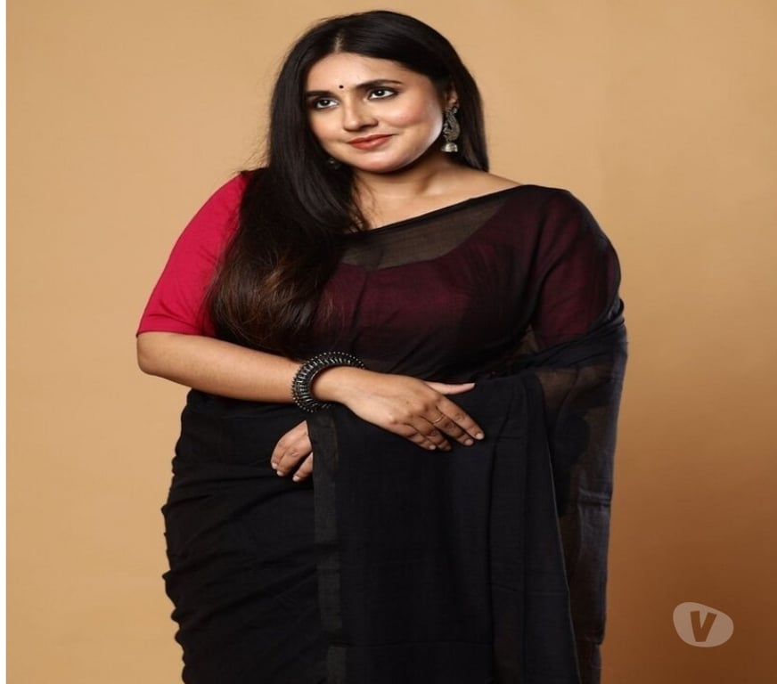 Buy & Sell Clothes Kolkata - Photos for Exclusive Black Mulmul Cotton Saree