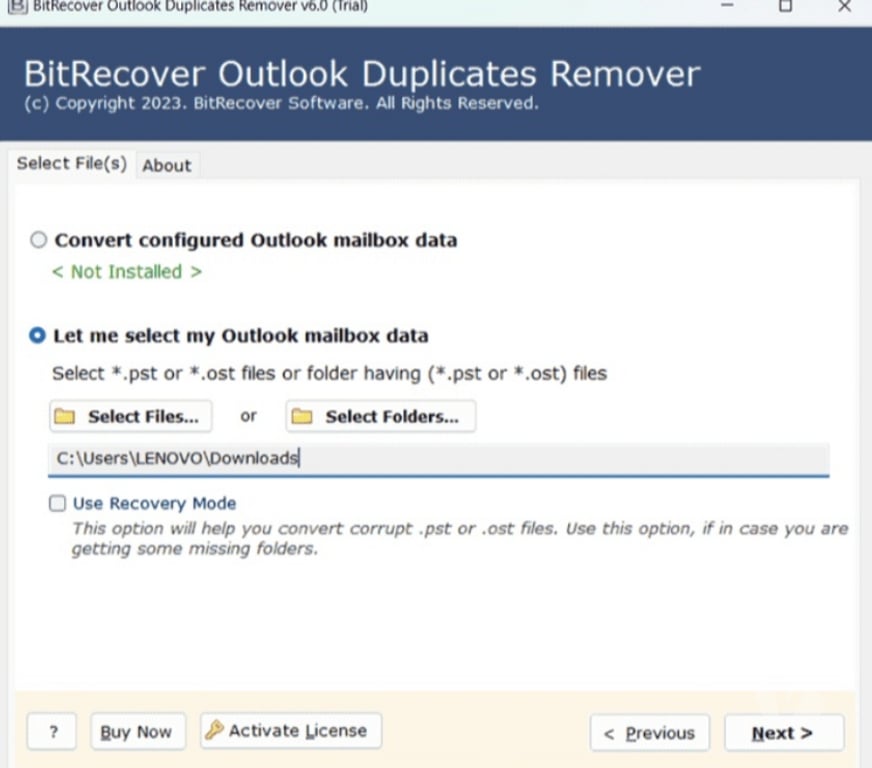 Web services New Delhi - Photos for BitRecover Outlook Duplicate Remover