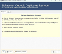 BitRecover Outlook Duplicate Remover