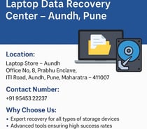 Laptop Data Recovery Center – Aundh, Pune