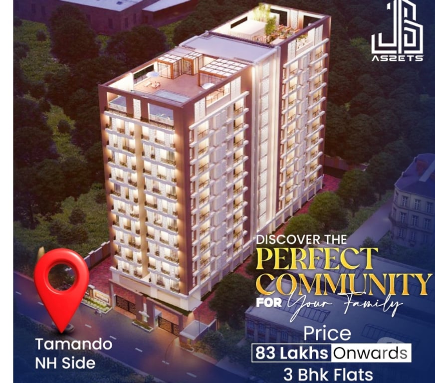 Houses & Flats for sale Bhubaneswar - Photos for 3 BHK Flats For Sale