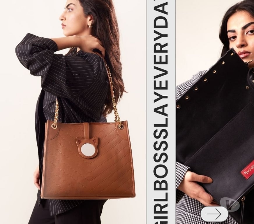 Buy & Sell Clothes Noida - Photos for Handmade Vegan Leather Handbags – Stylish & Sustainable