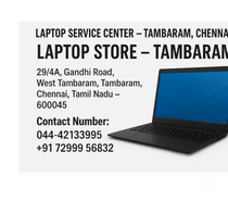 Laptop Service Center – Tambaram, Chennai