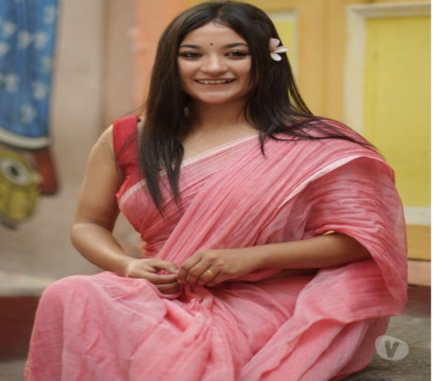 Buy & Sell Clothes Kolkata - Photos for Light Pink Solid Malmal Cotton Saree for Durga Puja Saptami