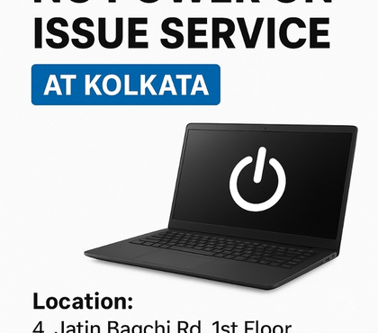 Computer & Web Services - Photos for Dell Laptop No Power On Issue Service Center in Kolkata