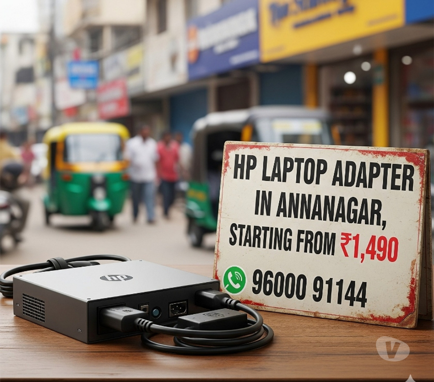 Web services Chennai - Photos for HP Laptop Adapter Price in Annanagar Starting at ₹1,490
