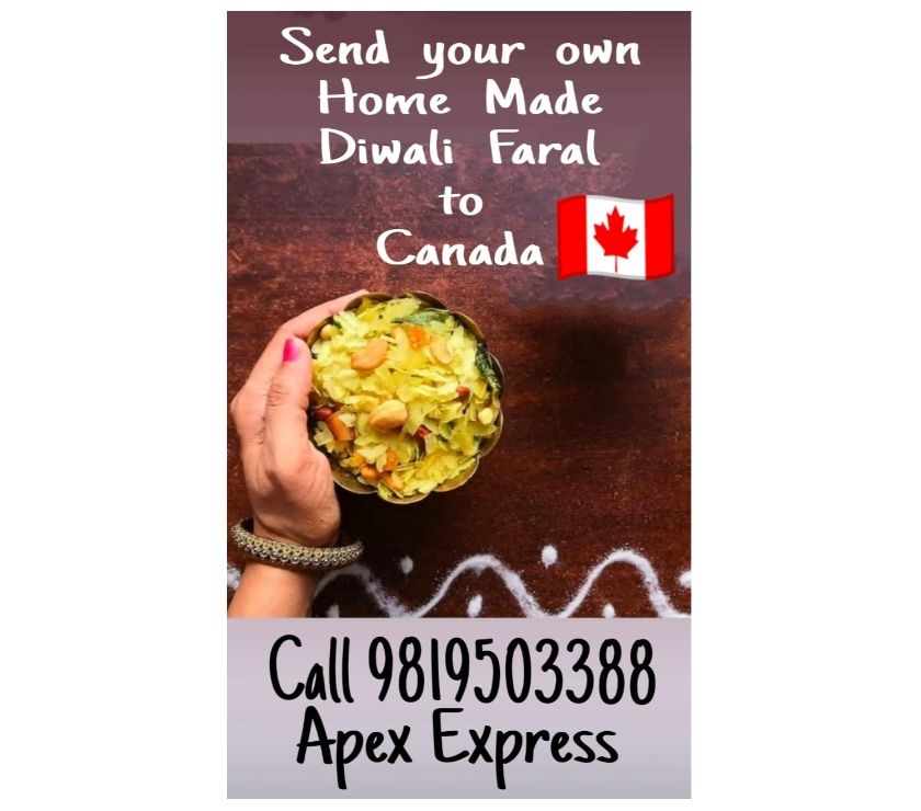 Relocation services Mumbai - Photos for Courier Diwali Faral to CANADA from Mumbai call 9819503388